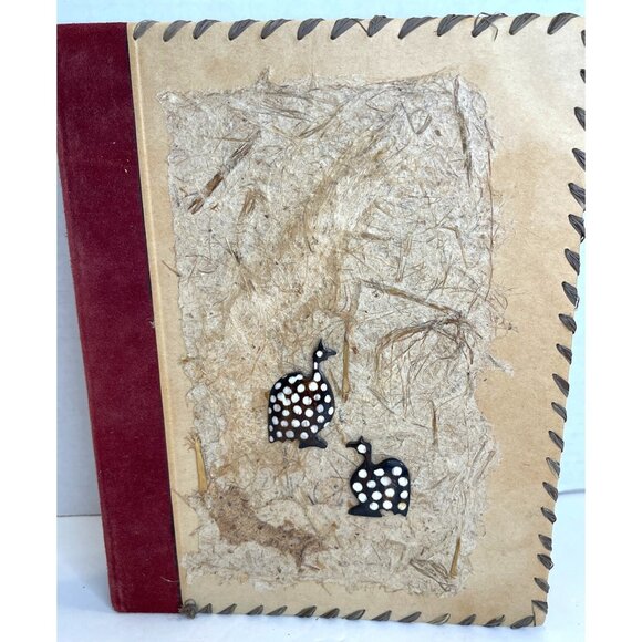 Masai Notebook Journal Kenyan Book Beaded Pen Recycled Paper Handcrafted - Picture 11 of 11